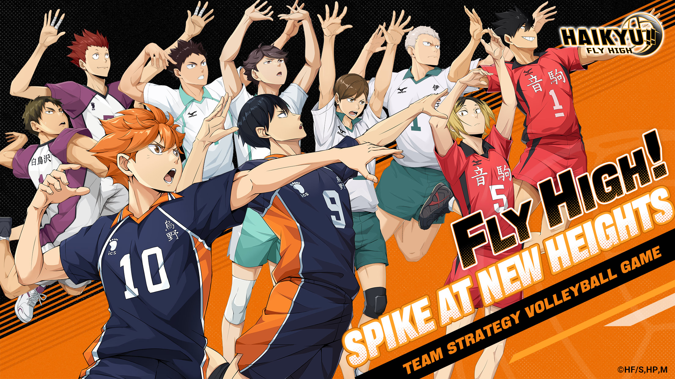 动画《排球少年!!》的国际版手游《HAIKYU!! FLY HIGH》将于2月18日开启事前登录！ | 新闻 | KLab China 可来